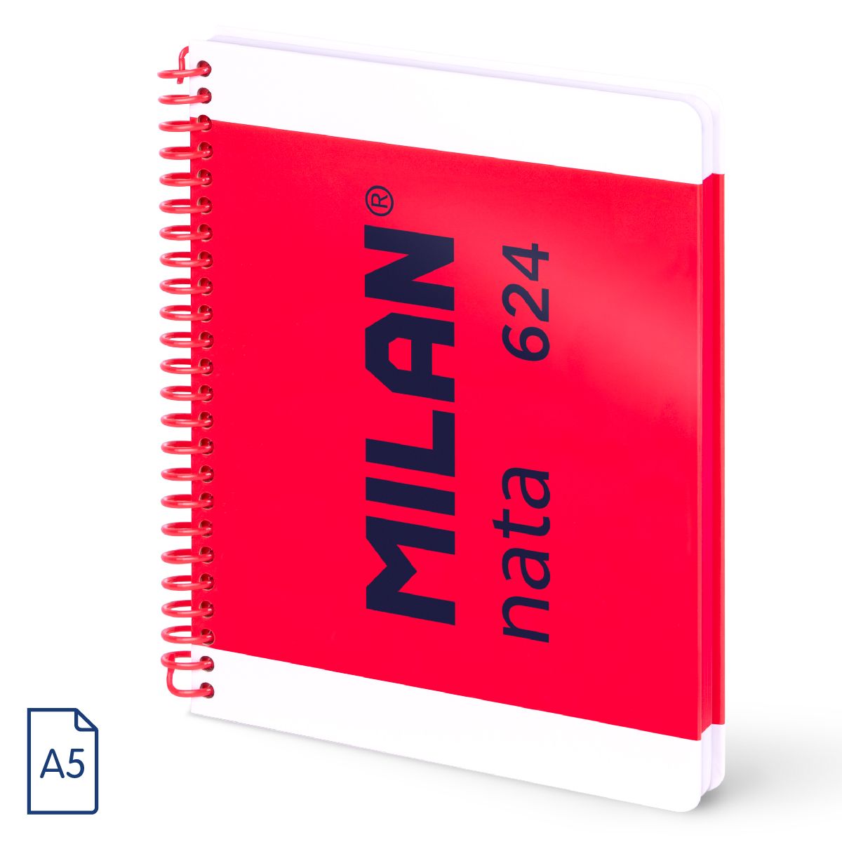 Cuaderno A5 Milan Blanco