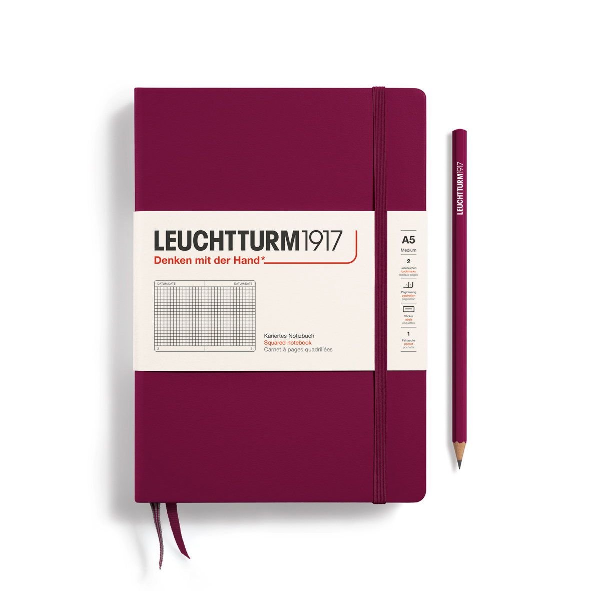Notebook A5 Leuchtturm Tapa Dura