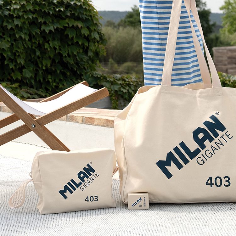 Neceser grande colección MILAN GIGANTE 403 beige - Imagen 4