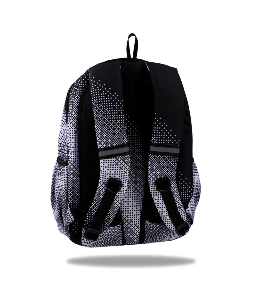 MOCHILA ESCOLAR JUVENIL BASIC PLUS BLACK DOTS - Imagen 3