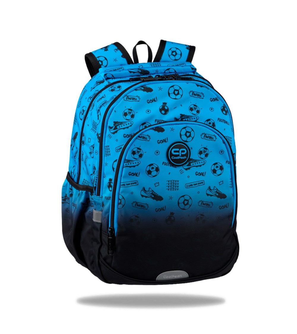 MOCHILA ESCOLAR PRIME FOOTBALL DEEP BLUE