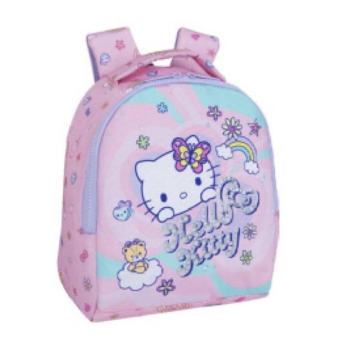 MOCHILA GUARDERIA PUPPY HELLO KITTY